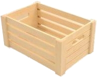 Wooden Crate Small